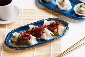 Thai Curry Dumplings at Vistro in Bangkok