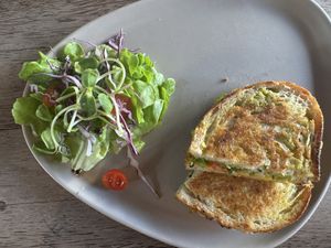 Pesto Grilled Cheeze   at Vistro in Bangkok