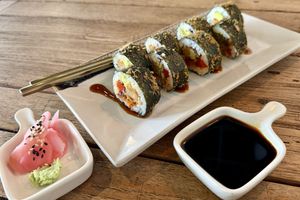 Spicy roll  at Vistro in Bangkok