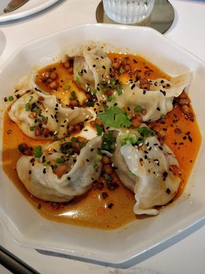 Dumplings at Vistro in Bangkok