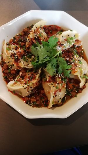 Dunplings at Vistro in Bangkok