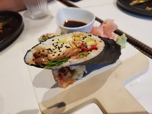 Sushirito at Vistro in Bangkok