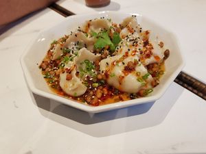 Dumplings at Vistro in Bangkok