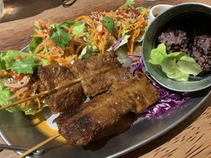 Moo Ping Soi  at Vistro in Bangkok