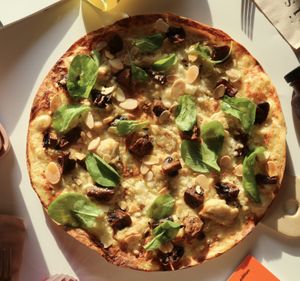 Truffle Flatbread at Vistro in Bangkok