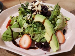 Strawberry fields at Vistro in Bangkok