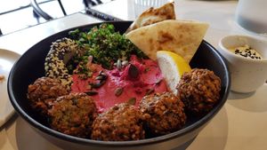 Freedom Falafel at Vistro in Bangkok