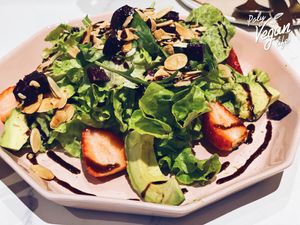 Strawberry field at Vistro in Bangkok