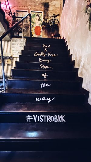 Steps at Vistro in Bangkok