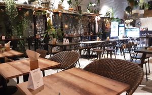 Inside decor at Vistro in Bangkok