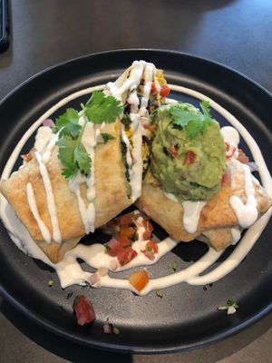 Vegan burrito  at Vistro in Bangkok