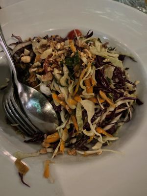 Salad with mix of vegetables at Artesanal in Skiathos