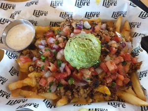 Carne Asada Fries USD$20 at Dilla Libre in Scottsdale