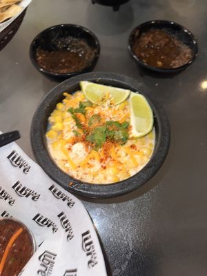  Vegan elote   at Dilla Libre in Scottsdale