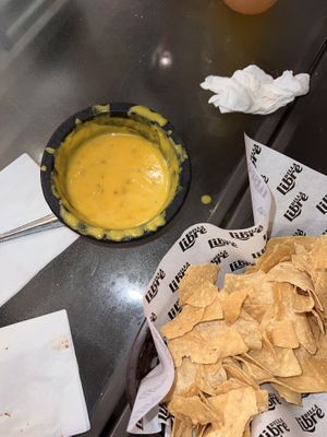 Vegan cheese sauce   at Dilla Libre in Scottsdale