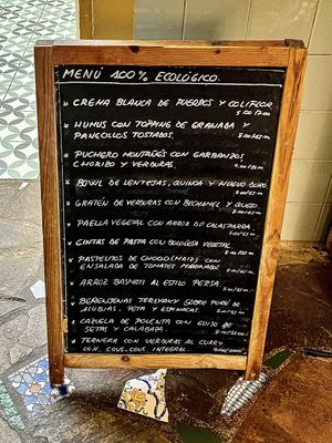 Many 🌱 choices  at Terrae Organica in Vigo