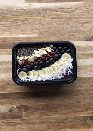 Açaí bowl  at Oakland Coffee & Juice Bar in Oakland Park