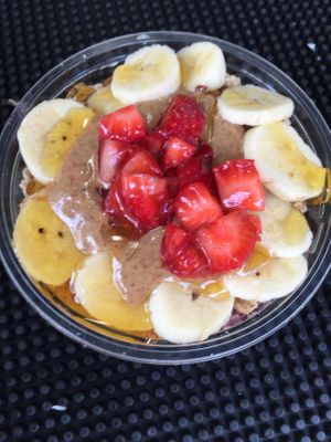 Açaí bowl at Choice Health Bar in Kaanapali