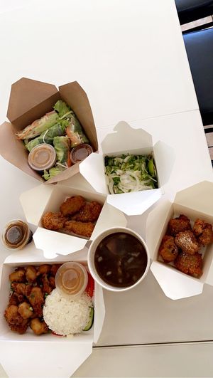 Worth the wait. at Loving Hut in Orlando