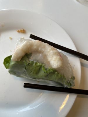 Spring roll at Loving Hut in Orlando