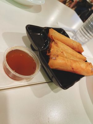 Spring Rolls at Loving Hut in Orlando