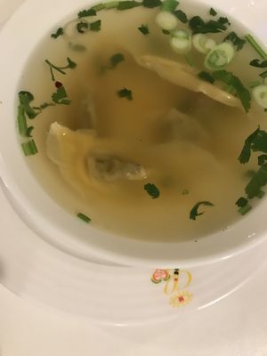 Small wonton soup  at Loving Hut in Orlando