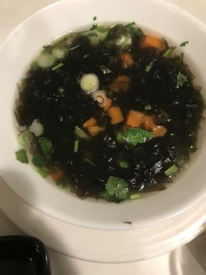 Small Seaweed Soup  at Loving Hut in Orlando