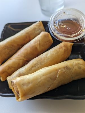 Spring Rolls at Loving Hut in Orlando