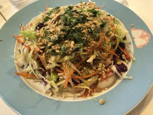 Heavenly salad   at Loving Hut in Orlando