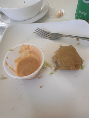 King Oyster Mushroom Tempura   at Loving Hut in Orlando