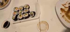 Sushi surprise at Loving Hut in Orlando