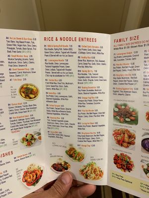 Menu p3 at Loving Hut in Orlando