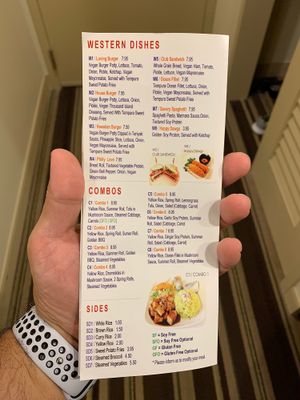 Menu p5 at Loving Hut in Orlando