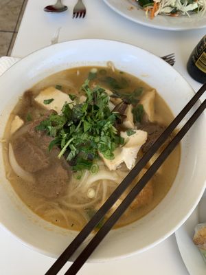 Fabulous pho at Loving Hut in Orlando