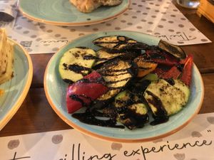 Baked vegetables at Te Fisi in Shkoder