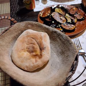Homemade Bread at Te Fisi in Shkoder