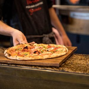 Pizza  at Verona Italy in Devonport