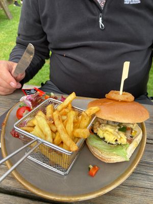 Mushroom 🍔   at Atholl Arms Hotel in Dunkeld