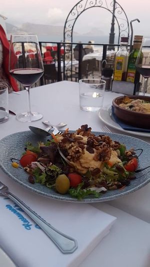 Arabian salad at Casa Vital in Altea