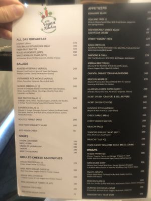   at The Vegan Kitchen in Ahmedabad