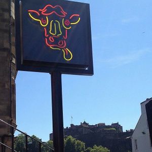 Castle at The Boozy Cow in Edinburgh