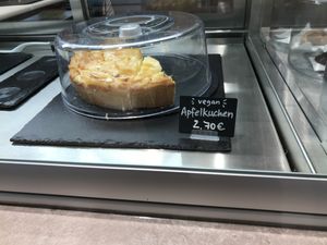 Vegan Apple pie  at Bagels & Beans in Jena