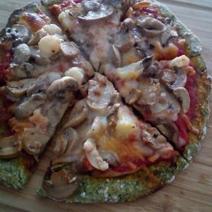 Vegan Pizza at Bar Can Lima in Ibiza