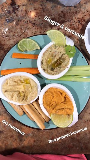 Hummus at Bar Can Lima in Ibiza