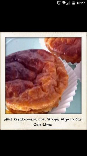 Mini graixonera con sirope de algarrobas (por encargo) at Bar Can Lima in Ibiza