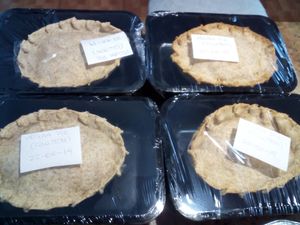 Vegan Pies,ready to Take away at Bar Can Lima in Ibiza