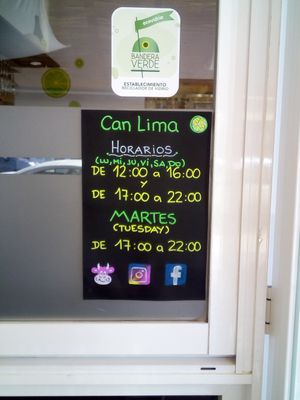 Timetable in August at Bar Can Lima in Ibiza