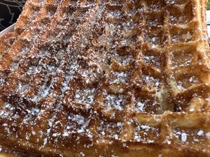 cinnamon waffle  at Bewaffel Dich in Halle