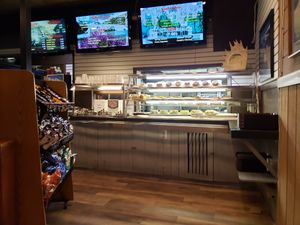 Cafeteria  at Portage Glacier Day Lodge in Girdwood