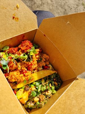 Mixed salad at Parlé Pantry in West London